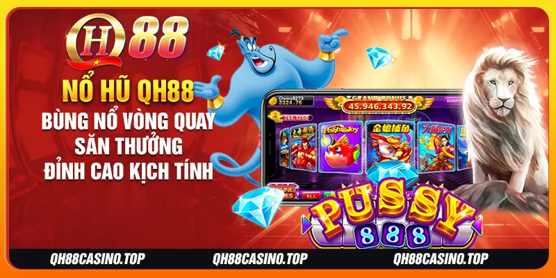 Nổ hũ QH88 bùng nổ vòng quay săn thưởng đỉnh cao kịch tính